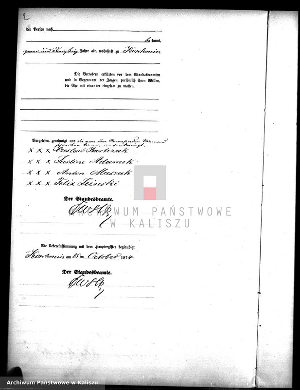 Obraz 5 z jednostki "[Księga małżeństw]"