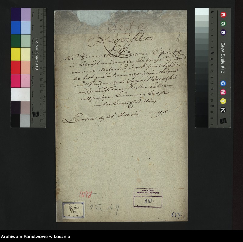 Obraz 3 z jednostki "[Requisition des Justizers opitz zu Lissa betr. Untersuchungskosten]"