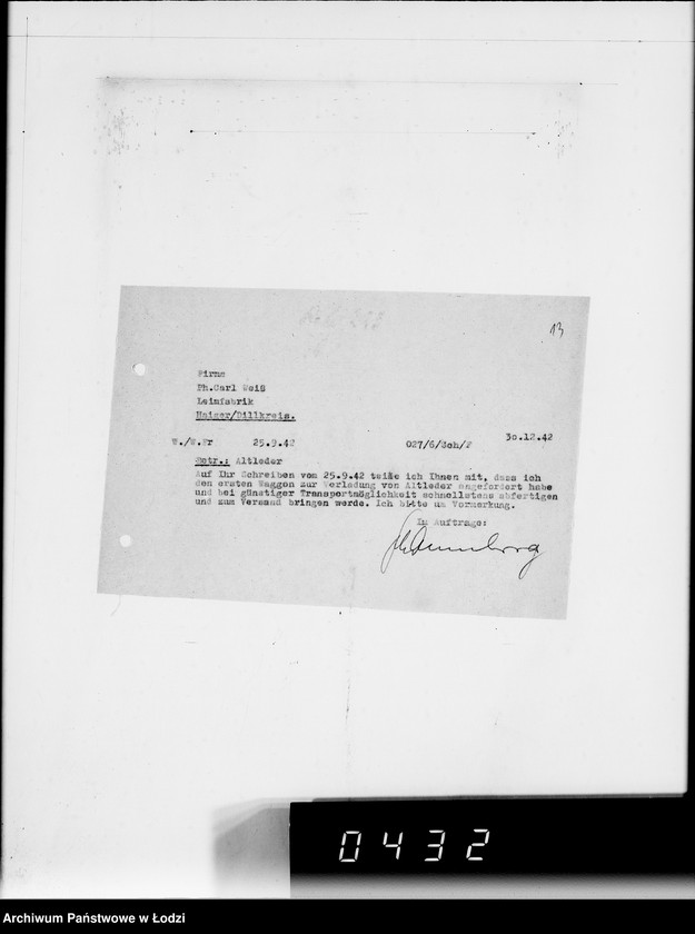 Obraz 17 z jednostki "Ausgehende Tagescopien I 101"