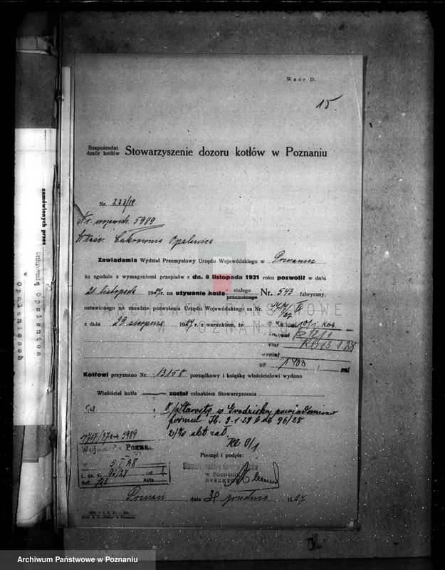 Obraz 16 z jednostki "Cukrownia w Opalenicy, pow. nowotomyski nr woj. 5989"