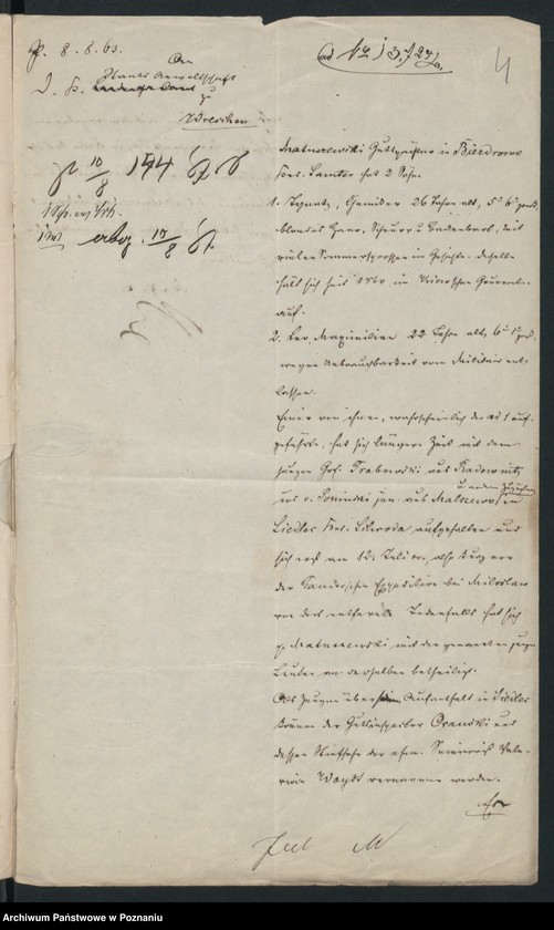 Obraz 8 z jednostki "A. betr. von Matuszewski"