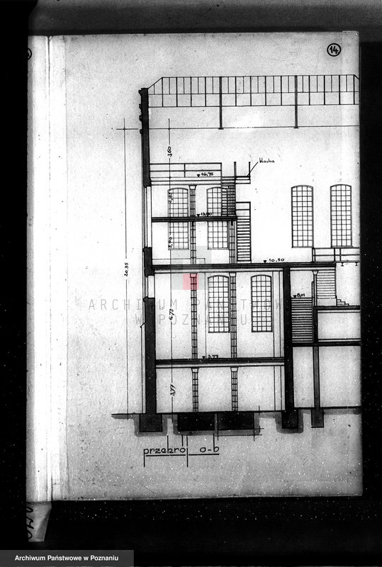 Obraz 18 z jednostki "Rozbudowa cukrowni w Gostyniu / rysunki techniczne/"