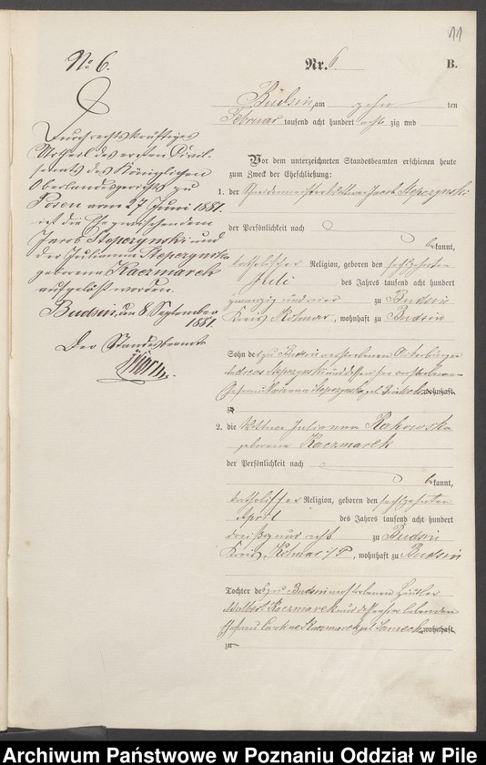 image.from.unit.number "Księga małżeństw"