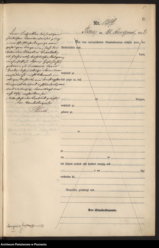 Obraz 8 z jednostki "Księga zgonów t. IV"