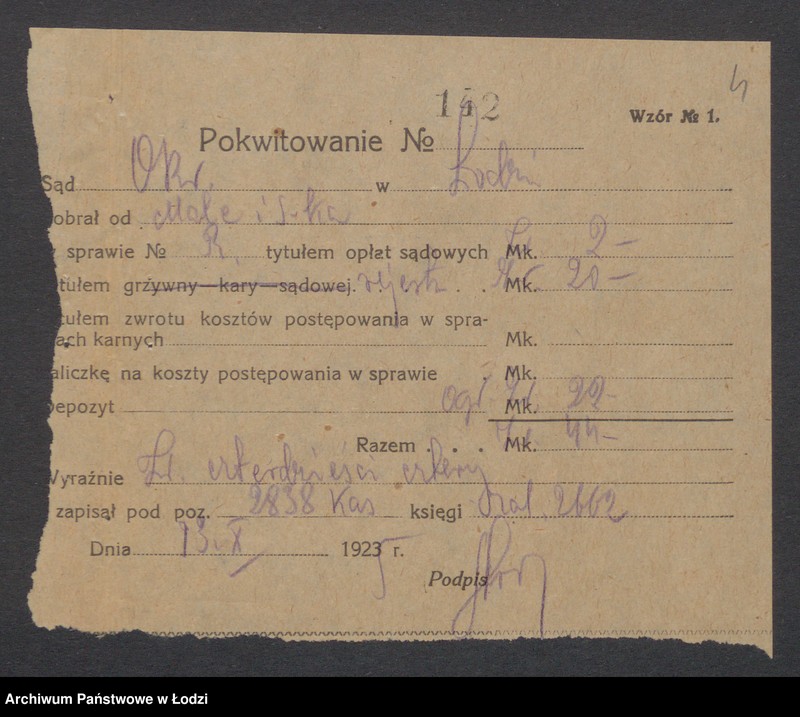 Obraz 6 z jednostki "Machuel Malc i S-ka- sprzedaż suszonych owoców i towarów kolonialnych"