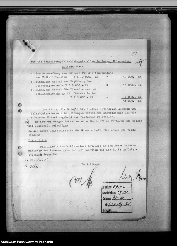 Obraz 15 z jednostki "Volksbüchereiwesen"