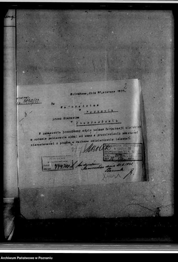 Obraz 6 z jednostki "Miasto Gniewkowo Podatki komunalne /ustawa z dnia 11.8.1923 Dz. URP nr 94 poz. 747/"