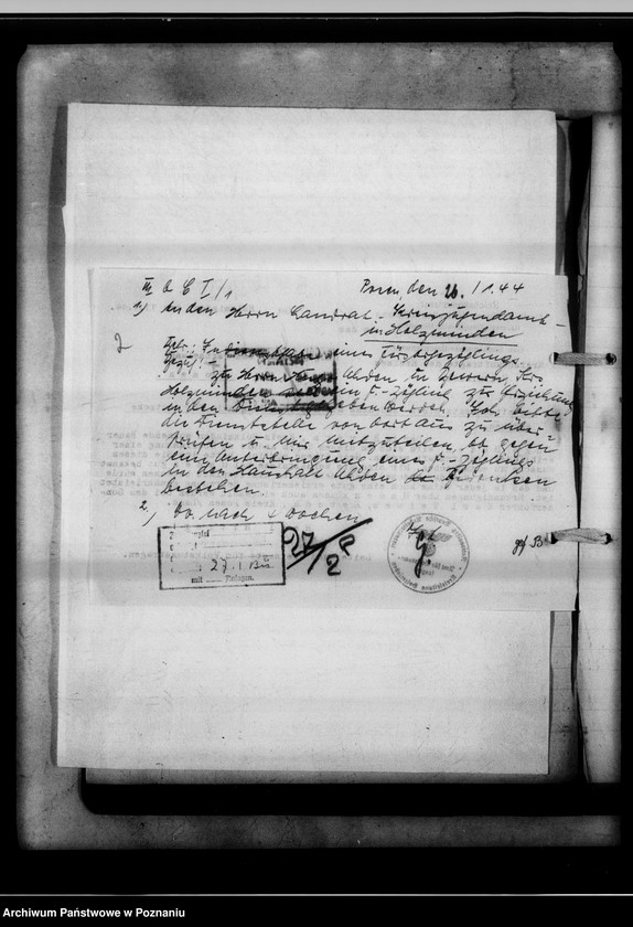 Obraz 6 z jednostki "Anträge auf Überweisung von Fürsorgezöglingen in den Dienst."