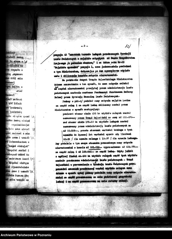 image.from.unit.number "Majątek Biskupice-Wielki Bór powiatu kaliskiego nabycie nieruchomości w trybie art. 8 ustawy o wykonanie reformy rolnej"