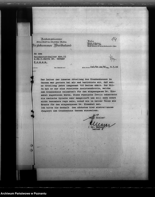 Obraz 17 z jednostki "Notdienstverpflichtung der Ärzte"