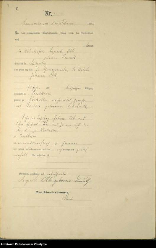 image.from.unit.number "Sterbe-Haupt-Register Nr 1 - 38"