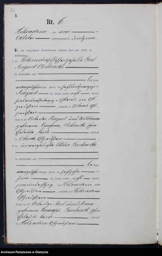 image.from.unit.number "Heiraths-Neben-Register Nr 1 - 8"