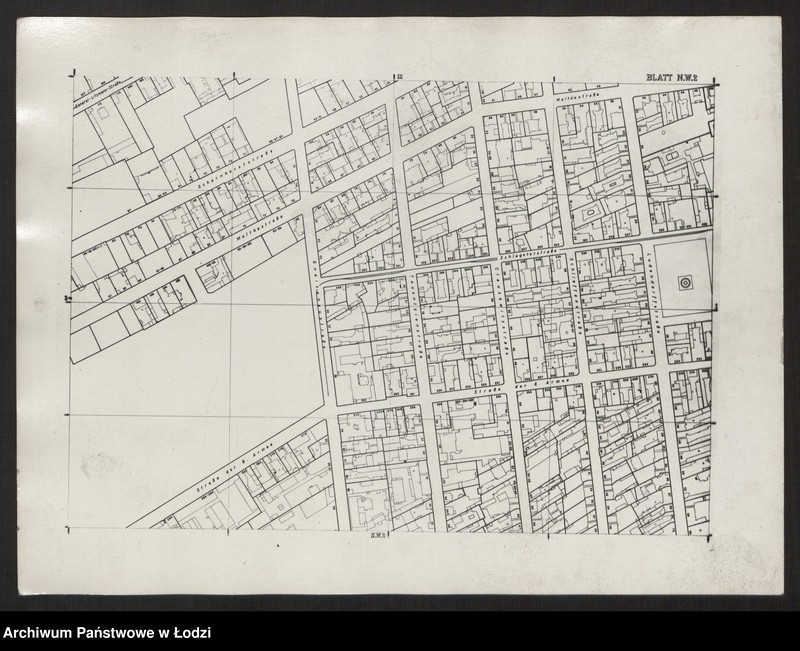 Obraz 5 z jednostki "Plan miasta Łodzi Sekcja NW 2"