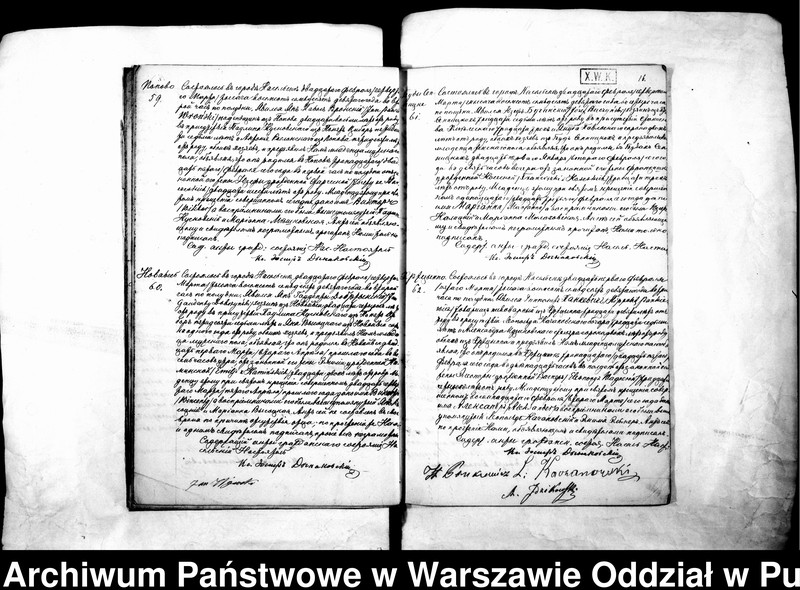 Obraz 19 z jednostki "Akta urodzeń, małżeństw i zgonów"