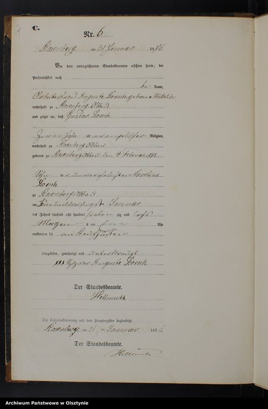 Obraz 9 z jednostki "Sterbe-Neben-Register Nr 1 - 107"