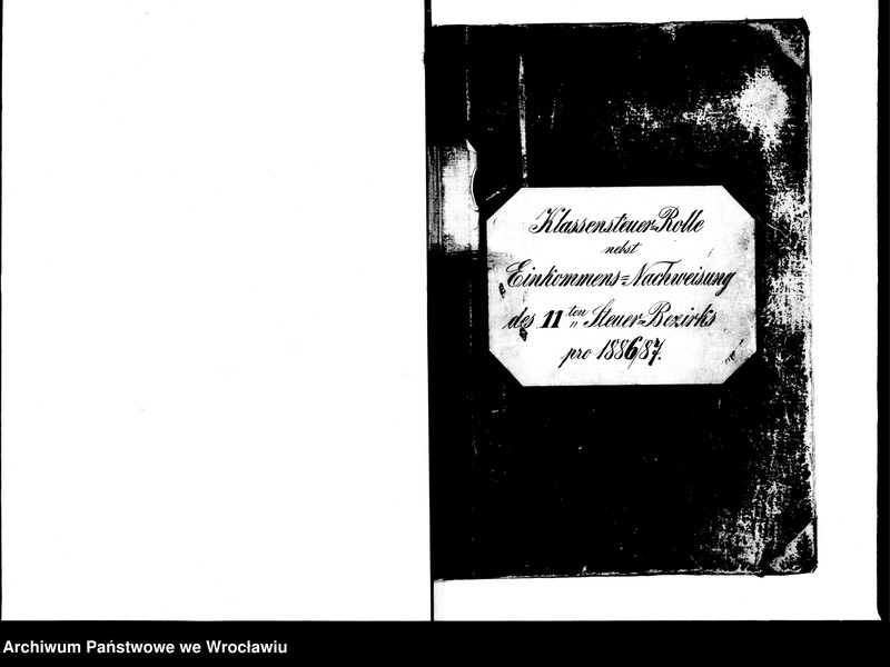 image.from.unit.number "Klassensteuerrolle nebst Eikommens - Nachweisung"