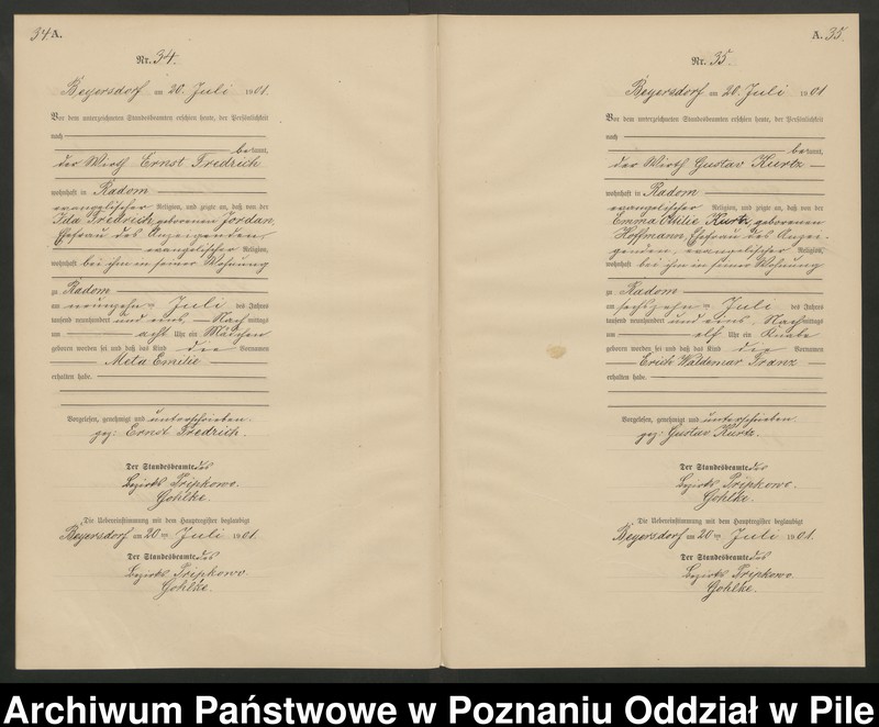 Obraz 20 z jednostki "Księga urodzeń"