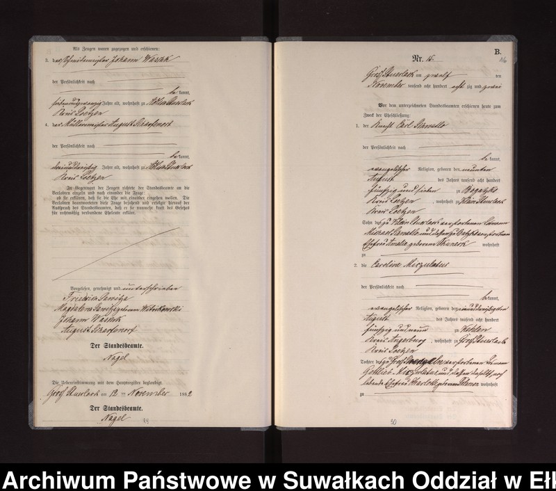 image.from.unit.number "Heiraths-Neben-Register des Preussischen Standes-Amtes Gross Stüerlack Kreis Loetzen"