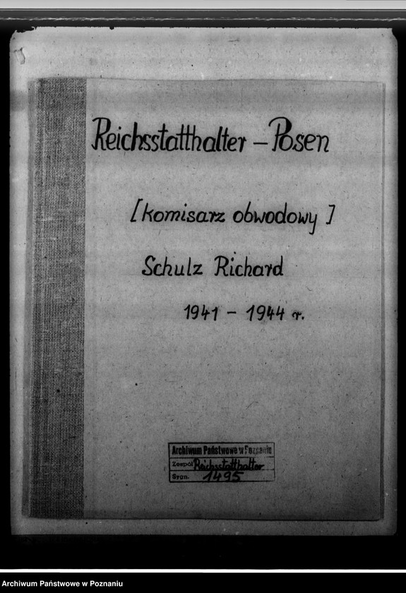 Obraz 4 z jednostki "Schulz, Richard - komisarz obwodowy"