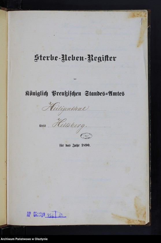 image.from.unit.number "Sterbe-Neben-Register Nr 1 - 45"