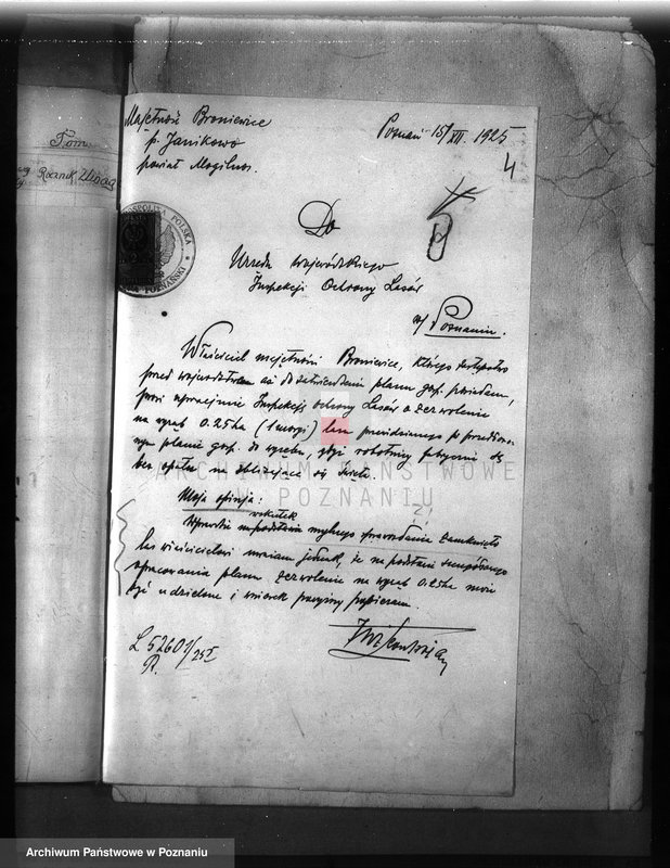 Obraz 8 z jednostki "Majętność leśna /Bronie wiec/ powiat mogileński"