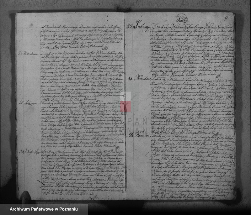 image.from.unit.number "Akta urodzeń, małżeństw i zejścia"