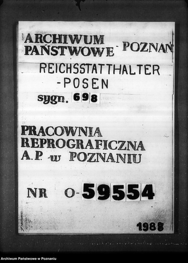 Obraz 1 z jednostki "Zarządzenia i korespondencja w sprawie sporządzenia spisu bydła"