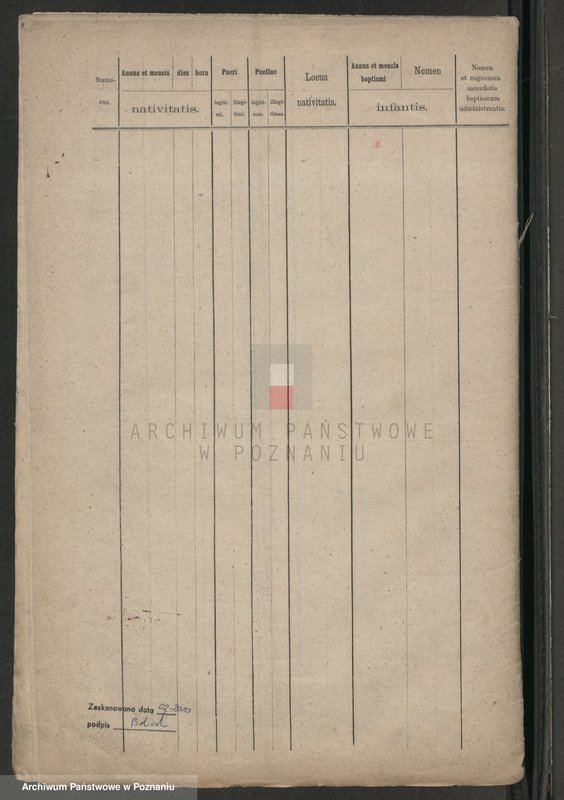 Obraz 10 z jednostki "Liber baptisatorum /miasto/"