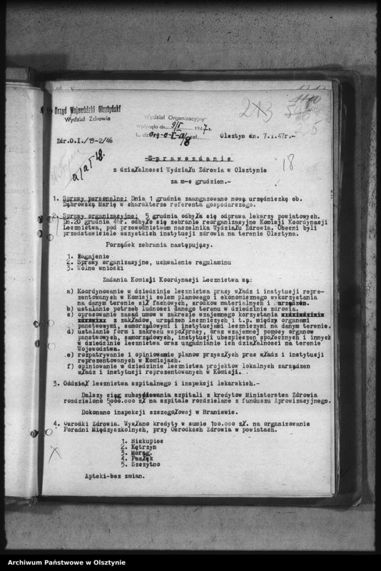 image.from.unit.number "Sprawozdania Wydz. Zdrowia, Kultury i Sztuki, Regionalia Dyrekcji Planowania Przestrzennego"