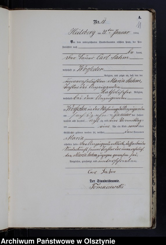 image.from.unit.number "Geburts-Haupt-Register Nr 1 - 150"