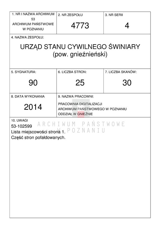 Obraz 1 z jednostki "Sterbe-Hauptregister"
