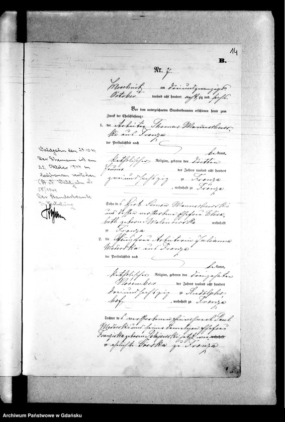 image.from.unit.number "Księga małżeństw"