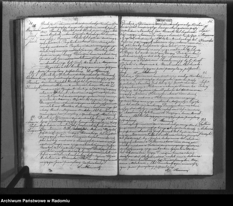 image.from.unit.number "[Duplikat akt urodzeń, małżeństw i zgonów parafii rzym.-kat. Głowaczów 1863 r.]"