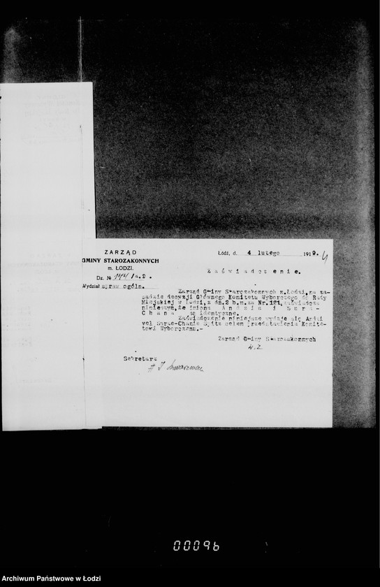 Obraz 8 z jednostki "Akta dotyczące wyborów do Rady Miejskiej"