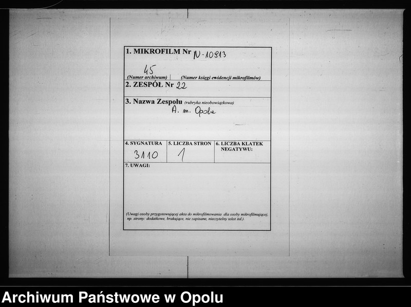 Obraz 2 z jednostki "[Kwatera Zakrzów-Auenstrasse - plan sytuacyjny]"