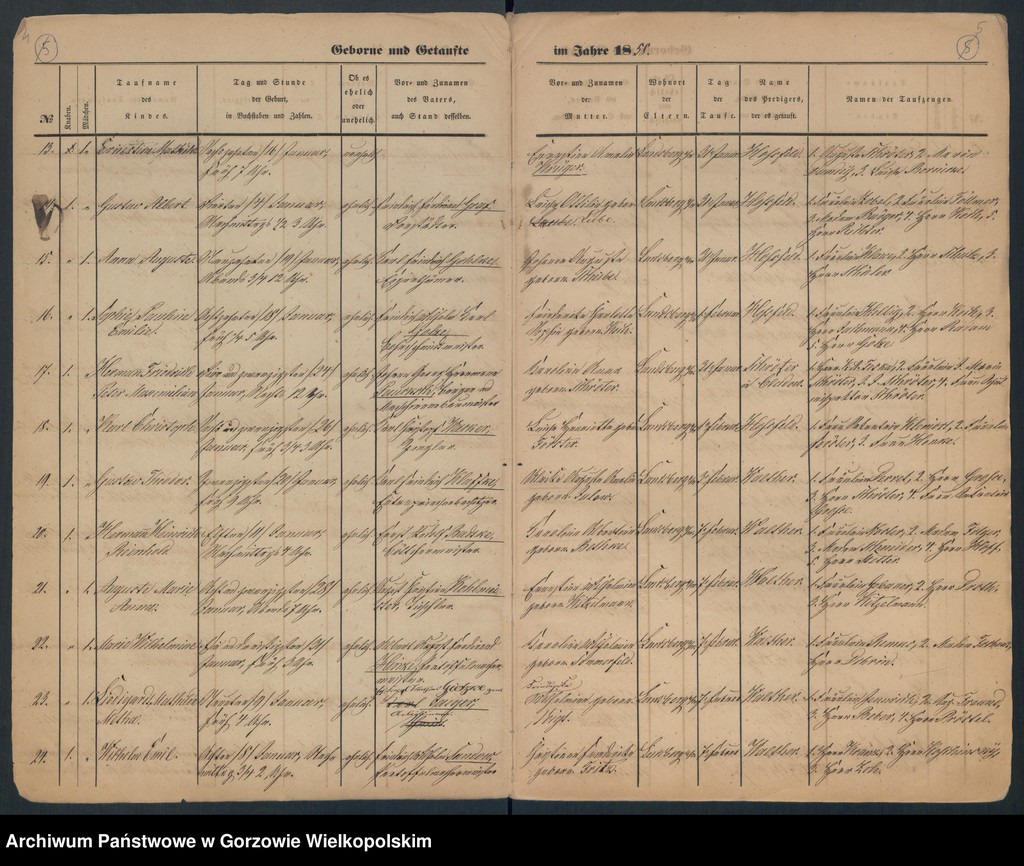 image.from.unit.number "Duplikate der Hauptkirche zu Landsberg an der Warthe (zawiera też księgę zgonów Konkordien Kirche z 1858 r.)"