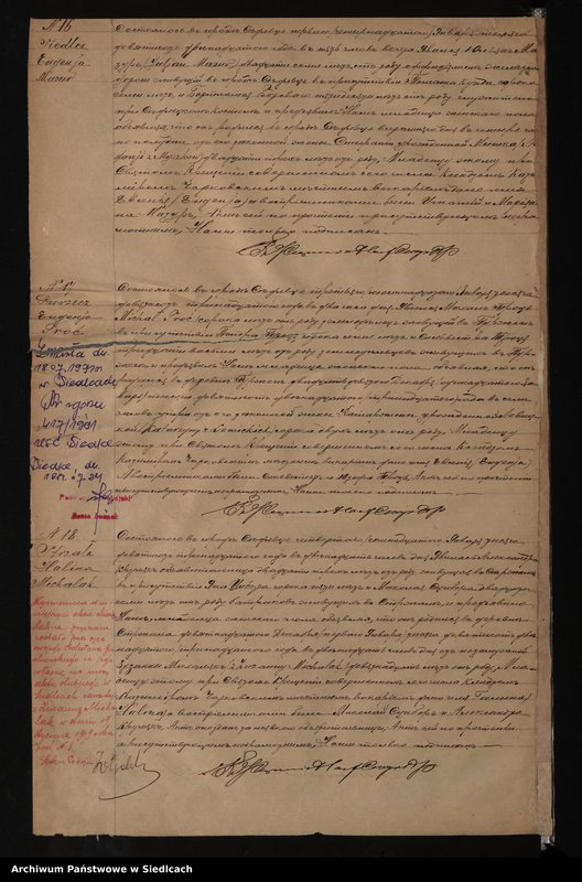 Obraz 8 z jednostki "[Akta urodzin, małżeństw i zgonów]"