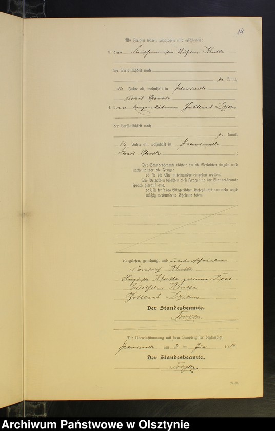 image.from.unit.number "Heiraths-Neben-Register Nr 1 - 19"