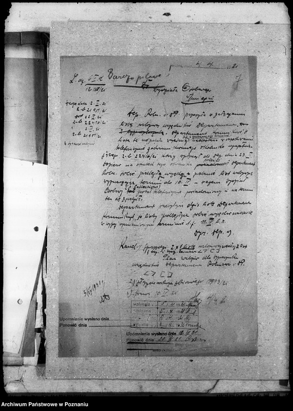 Obraz 11 z jednostki "Sprawy osobowe Departamenu Rolnictwa i Dóbr Państw. urlopy ferialne"