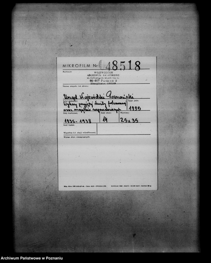 Obraz 2 z jednostki "Wykazy przyjętej służby folwarcznej oraz majątków rozparcelowanych"