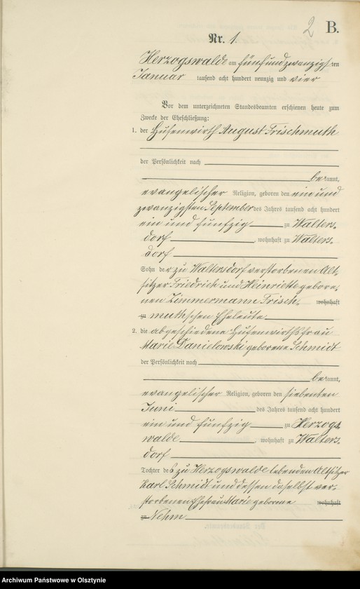 image.from.unit.number "Heiraths-Neben-Register Nr 1 - 21"