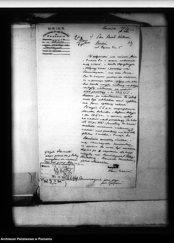image.from.unit.number "Parcelacja prywatna majątku Samsieczynek powiatu bydgoskiego"