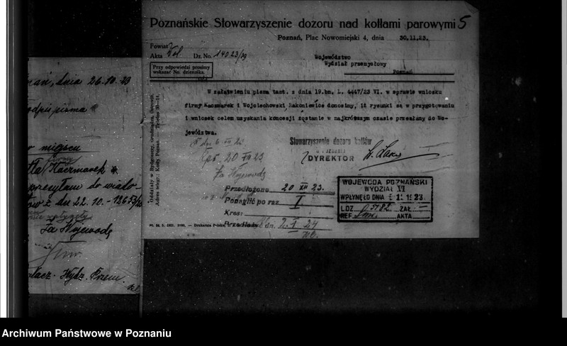 Obraz 9 z jednostki "Tartak Kaczmarka i Wojciechowskiego w Rakoniewicach powiat wolsztyński nr woj. kotła 2407"