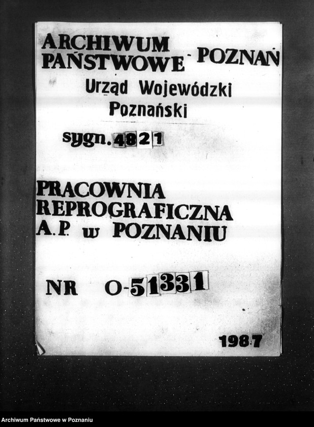 Obraz 1 z jednostki "Projekt urządzania odlewni /kopulakowej/ żelaza przy ul. Głównej 32 St. Ulatowskiego"