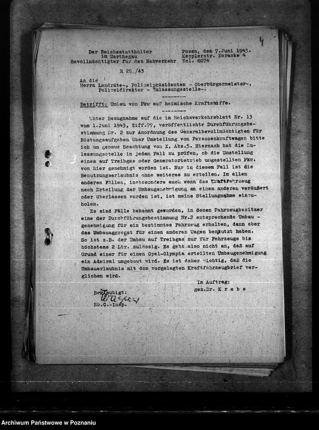 Obraz 8 z jednostki "Rundschreiben"