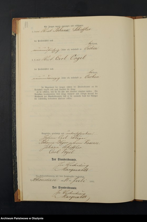 image.from.unit.number "Heiraths-Neben-Register Nr 1 - 16"