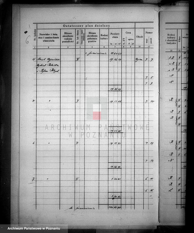 Obraz 10 z jednostki "Ostateczny rejestr pomiarowy majątku Wyrza powiatu wyrzyskiego"