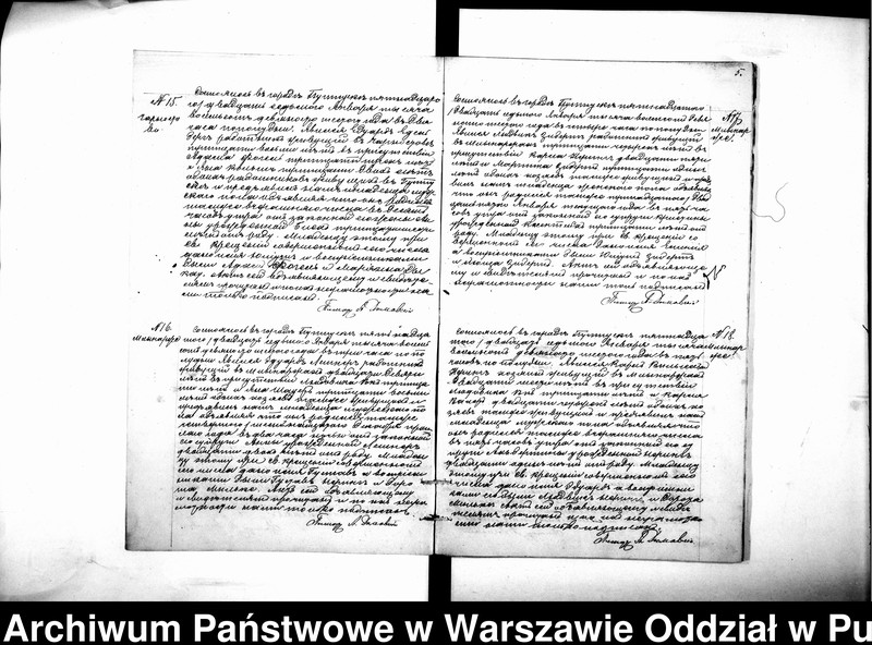 Obraz 8 z jednostki "Akta urodzeń, małżeństw i zgonów"
