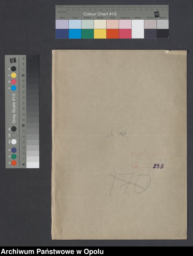 Obraz 3 z jednostki "/Korespondencja i zarządzenia dotyczące służby granicznej, wewnętrzno-administracyjnych kontroli ruchu ludności/ 31.01.- 23.05.1920"