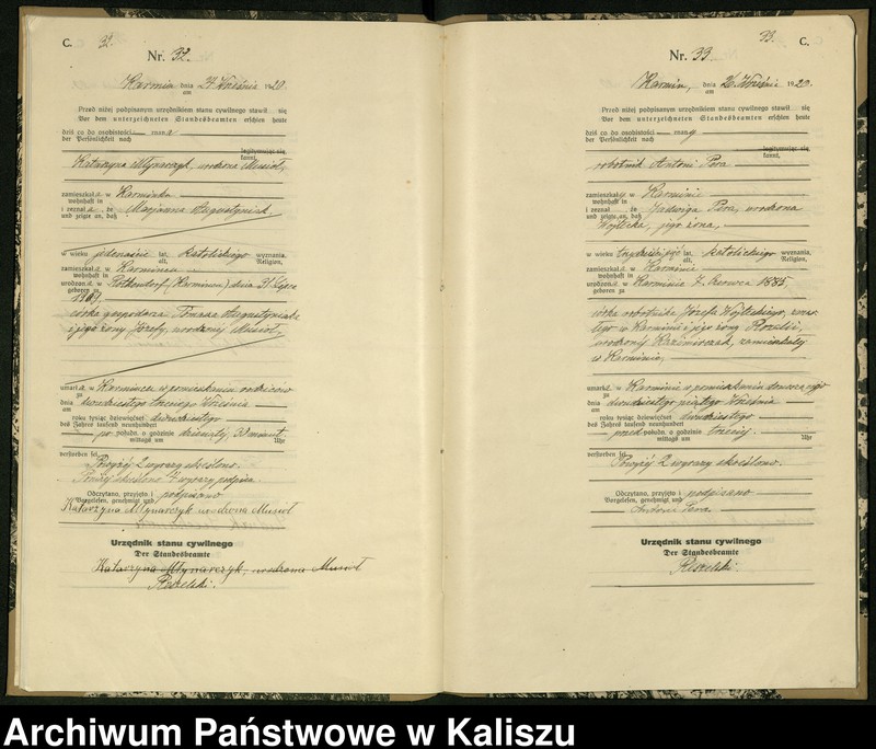Obraz 20 z jednostki "[Księga zgonów]"